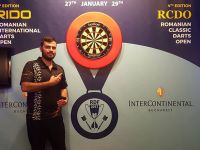 Dartsçılar Romanya’da oynadı