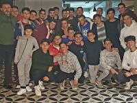 Düzkaya gençleri yemekte buluştu