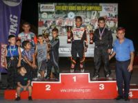 Kartingde liderler zorlanmadı