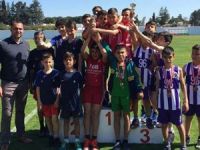 Yenilenen pistte ilk kez yarıştılar