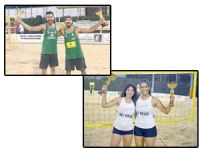 Plajda şampiyonlar belli oldu