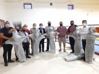 Güreşçiler mankenlerle çalışacak