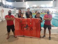 Küçükler Öztürk anısına yüzdüler