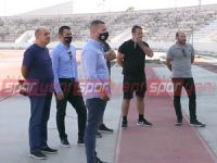 Teknik adamlardan futbolculara destek