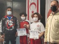 Kickboksta çifte gümüş madalya