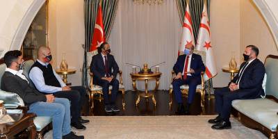 Cumhurbaşkanı Tatar, Hentbol Federasyonu ile görüştü