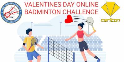 Badmintonda sevgililer günü yarışması