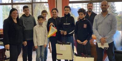 Teniste bilgi yarışması heyecanı yaşandı