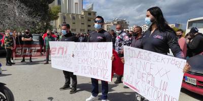 Spor salonu sahipleri ve sporculardan eylem