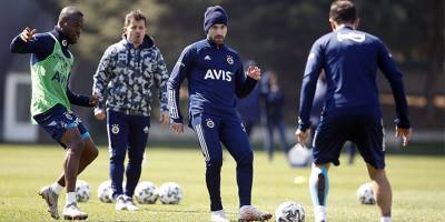Fenerbahçe pas çalıştı