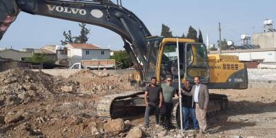 Gençler Birliği ilk kazmayı vurdu