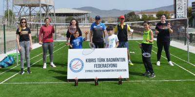Air Badminton'da ilk antrenman yapıldı