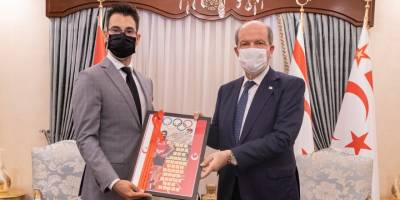 Tatar, elit atlet Yiğitcan ile görüştü