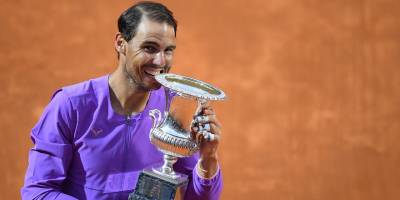 Nadal 10’uncu kez Roma’da zirvede