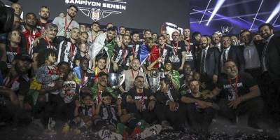 Beşiktaş kupasına kavuştu