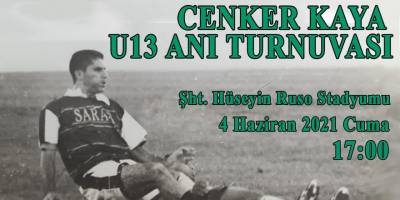 Gençler Cenker Kaya anısına oynayacak