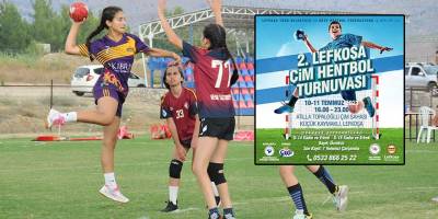 Hentbol çime taşınıyor