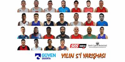 Basketbolda Yılın 5’i seçiliyor