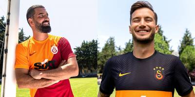 Galatasaray yeni formalarını tanıttı