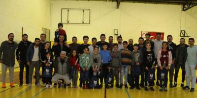 Lefkoşa Badminton Kulübü’nden Basketbol Federasyonu'na  teşekkür