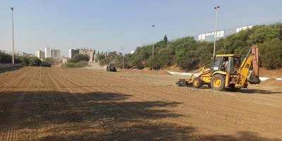 Gönyeli antrenman sahasında yoğun mesai
