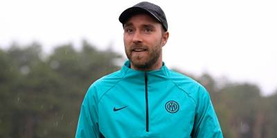 Eriksen Inter’e döndü, takımı ziyaret etti