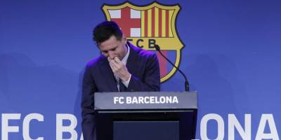 Messi’nin gözyaşları