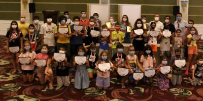 Satranççılar kampta hem eğlendi hem oynadı