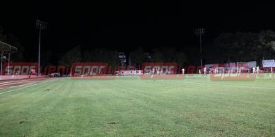 İlk yarıda ışıklar kapandı
