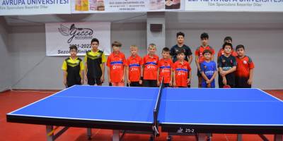 Masa tenisinde Minikler Ligi başladı