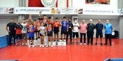 Masa Tenisi’nde Minikler Ferdi Turnuvası gerçekleştirildi