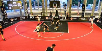 3X3 Lefkoşa heyecanı Merkez Lefkoşa’da başladı