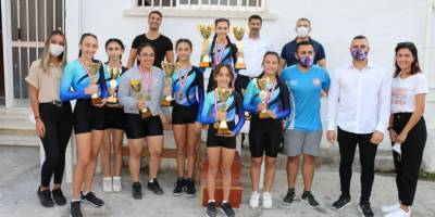 Cimnastikçiler Cumhuriyet Kupası için yarıştı