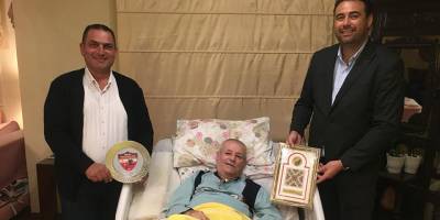 KTFF ve Kulüpler Birliği yetkililerinden Ersoy İnce'ye ziyaret