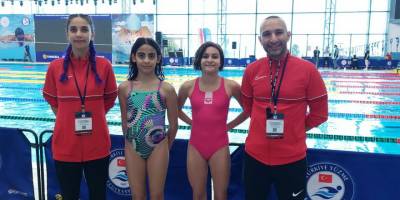 Yüzücülerimiz Trabzon’da başarıyla yarıştı