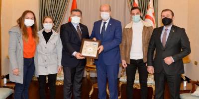 Tatar, Futbol Tenisi Federasyonu’nu kabul etti