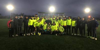 Takıma moral, başkana kutlama