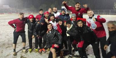 Esentepe kar altında çalıştı