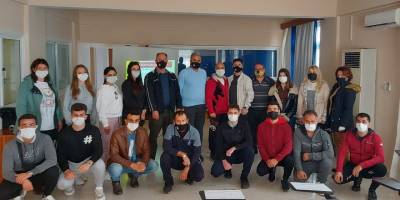 Kickboksta kurs ve seminerde başarılılar açıklandı