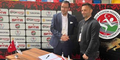 İmzalar atletizm için atıldı