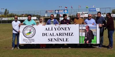 KTSYD: "Ali Yöney dualarımız seninle"