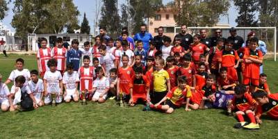 23 Nisan’ı futbol şenliğinde kutladılar