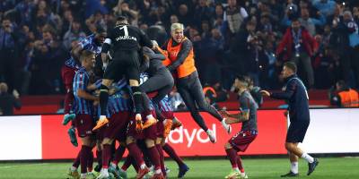 Türkiye'de şampiyon Trabzonspor