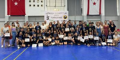 Badmintonda ‘Lefkoşa Open’ heyecanı yaşandı
