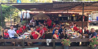 Yeniboğaziçi kafilesi kahvaltı yaptı