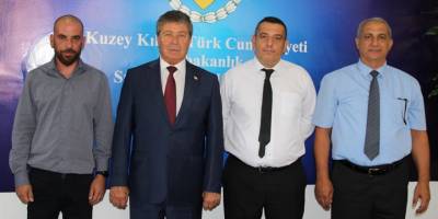 Üstel, Spor Dairesi’ni ziyaret etti