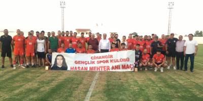 Hasan Mehter Anı Maçı Cihangir'in