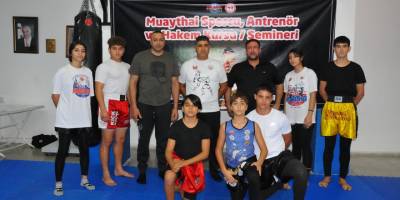 Muaythai branşında eğitim verildi