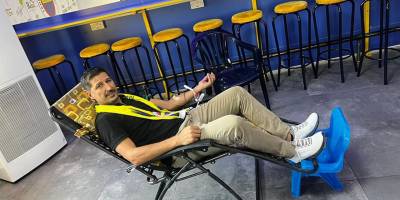 Cimnastikçiler ve Fenerbahçeliler, Thalassamialılar için kan verdi