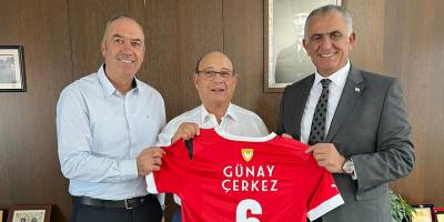 Çavuşoğlu ve Sertoğlu'ndan Çerkez'e ziyaret